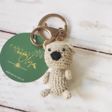 Petit koala porte clés crochet