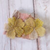 Boucles d’Oreilles jaunes Flora  – Collection Nature