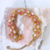 Bracelet rose doré Pétale  - Collection Nature